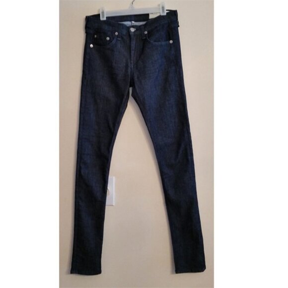 Rag & Bone Tech Skinny Mid rise Jeans Indigo 25-26 - Picture 4 of 6